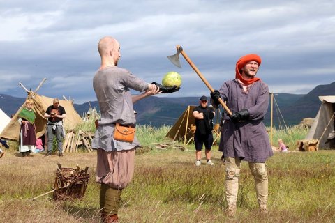 Miðaldadagar á Gásum 2026. Mynd: Þorgeir Baldursson
