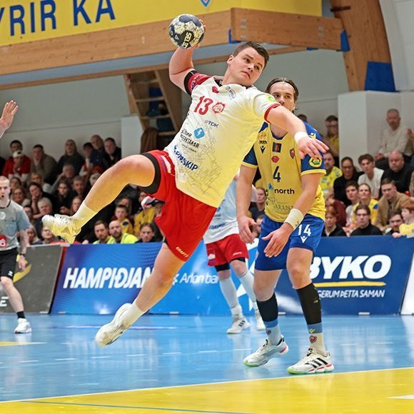 KA - Þór 32:28 í KA-heimilinu, Olís deildin - efsta deild Íslandsmótsins í handbolta. Mynd: Skapti Hallgrímsson
