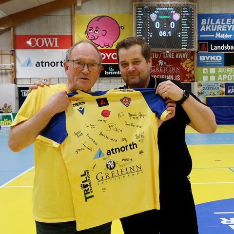 KA - Þór 32:28 í KA-heimilinu, Olís deildin - efsta deild Íslandsmótsins í handbolta. Mynd: Skapti Hallgrímsson