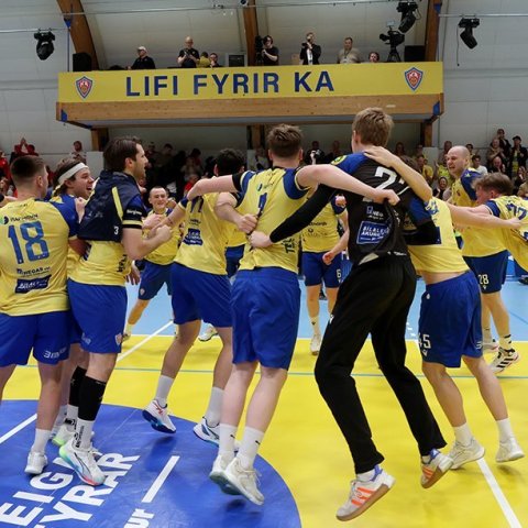 KA - Þór 32:28 í KA-heimilinu, Olís deildin - efsta deild Íslandsmótsins í handbolta. Mynd: Skapti Hallgrímsson