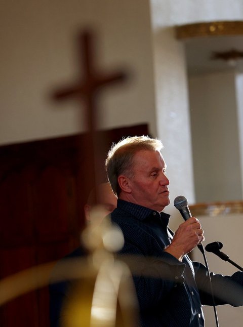 Óskalagatónleikar í Akureyrarkirkju. Óskar Pétursson – Ljósmynd: Skapti Hallgrímsson