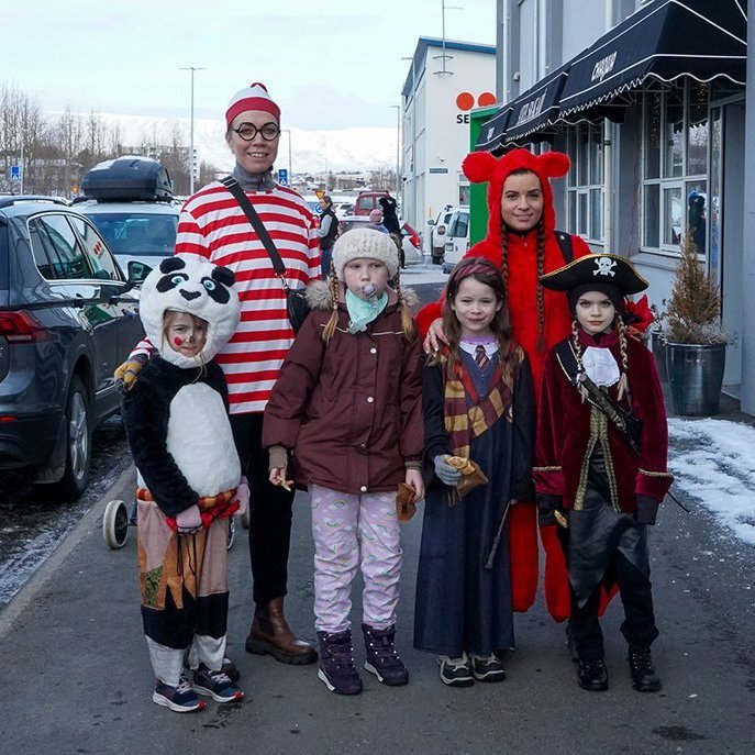 Öskudagur 2025 - Mynd: Rakel Hinriksdóttir