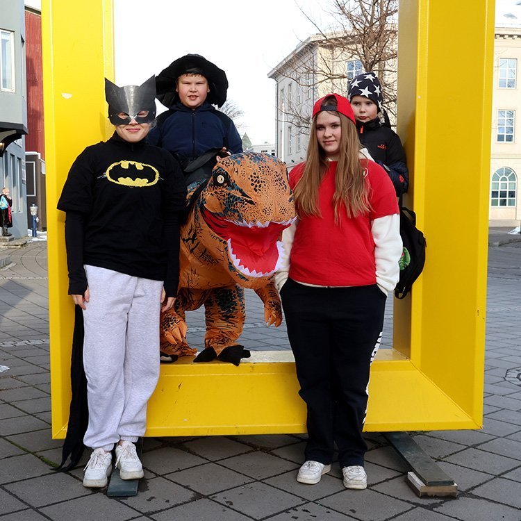 Öskudagur 2025 - Mynd: Skapti Hallgrímsson