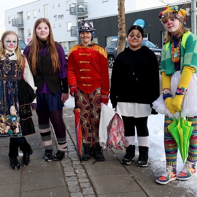 Öskudagur 2025 - Mynd: Skapti Hallgrímsson