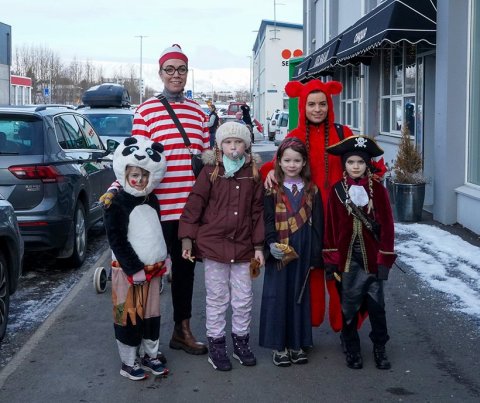 Öskudagur 2025 - Mynd: Rakel Hinriksdóttir