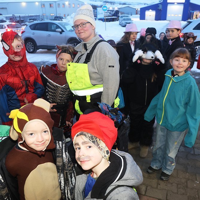 Öskudagur 2026 á Akureyri. Mynd: Þorgeir Baldursson