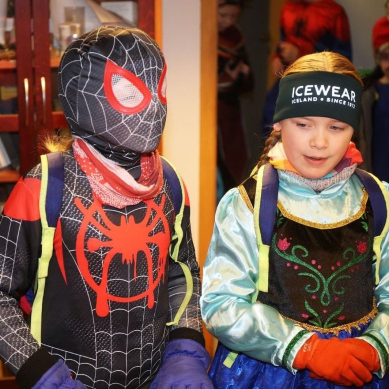 Öskudagur 2026 á Akureyri. Mynd: Þorgeir Baldursson