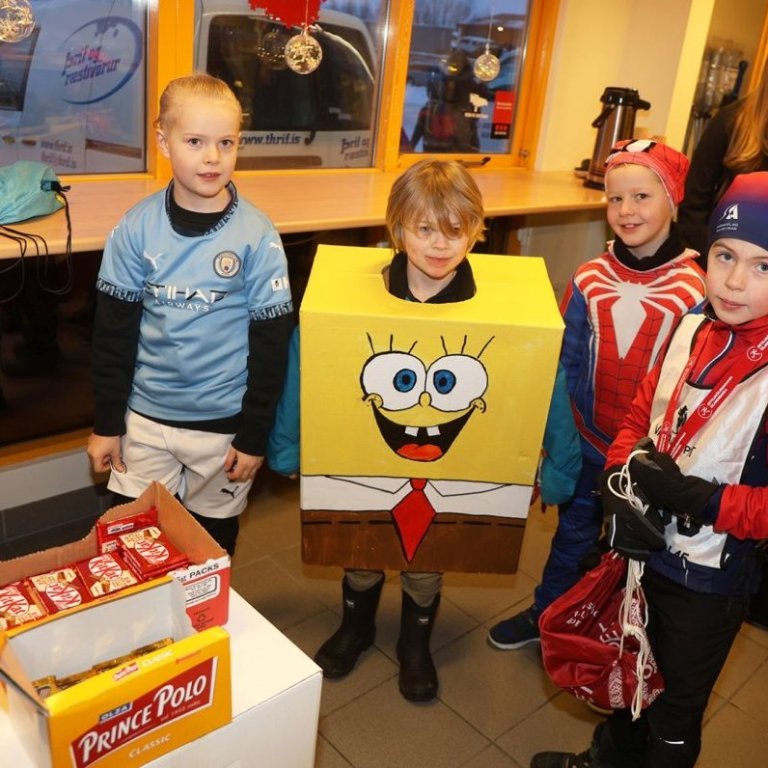 Öskudagur 2026 á Akureyri. Mynd: Þorgeir Baldursson