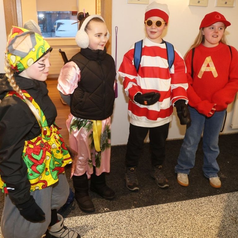 Öskudagur 2026 á Akureyri. Mynd: Þorgeir Baldursson