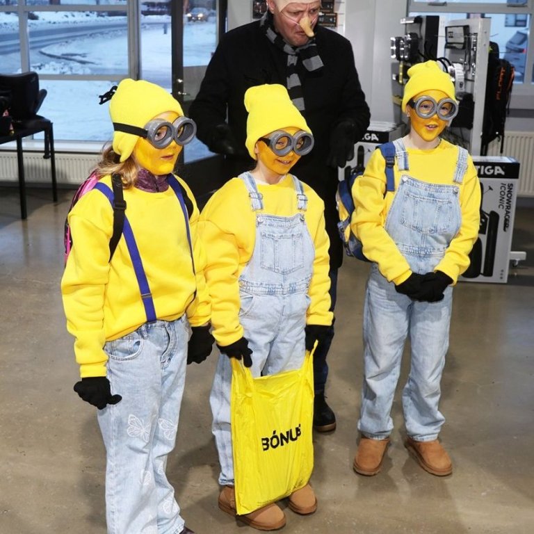 Öskudagur 2026 á Akureyri. Mynd: Þorgeir Baldursson