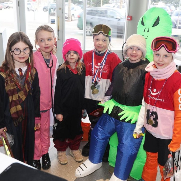 Öskudagur 2026 á Akureyri. Mynd: Þorgeir Baldursson