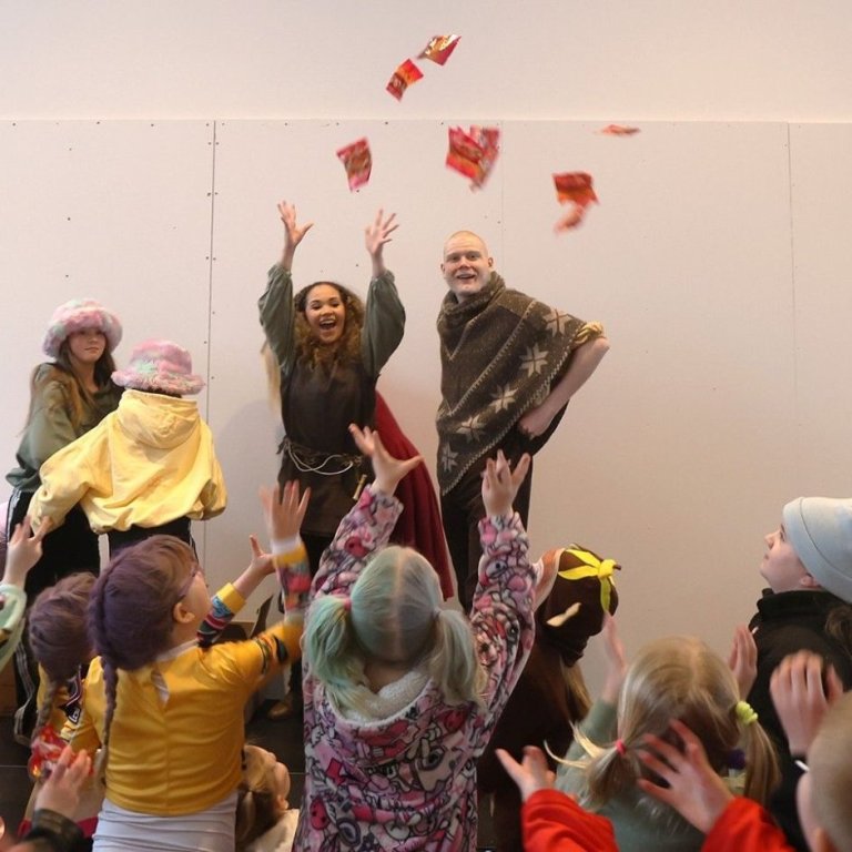 Öskudagur 2026 á Akureyri. Mynd: Þorgeir Baldursson