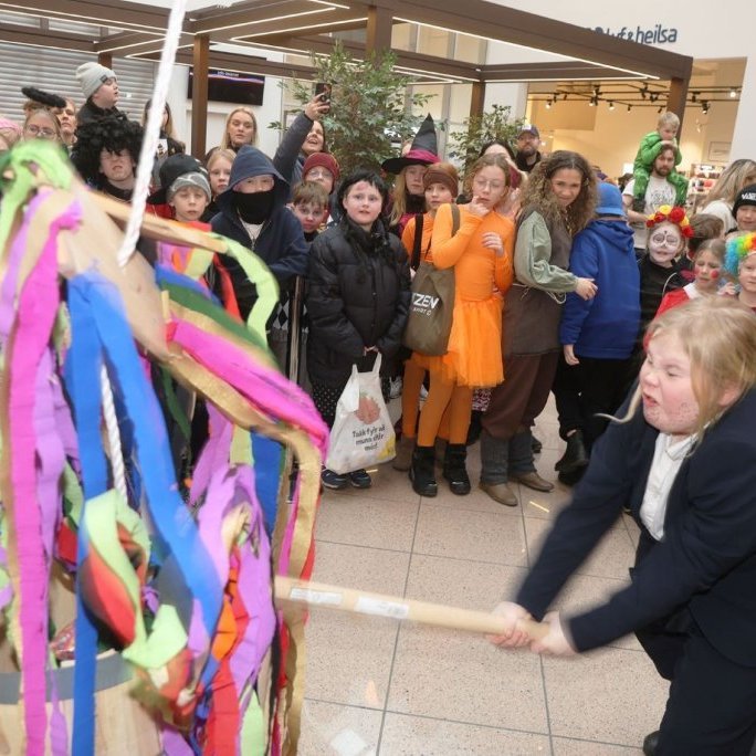 Öskudagur 2026 á Akureyri. Mynd: Þorgeir Baldursson