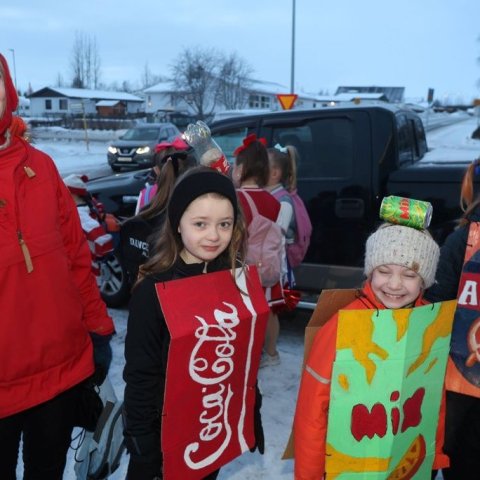 Öskudagur 2026 á Akureyri. Mynd: Þorgeir Baldursson 