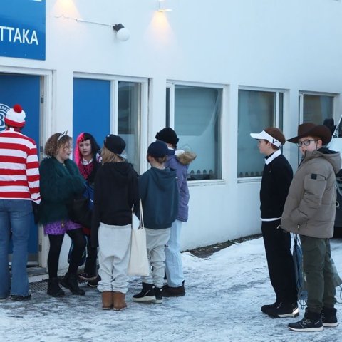 Öskudagur 2026 á Akureyri. Mynd: Þorgeir Baldursson 