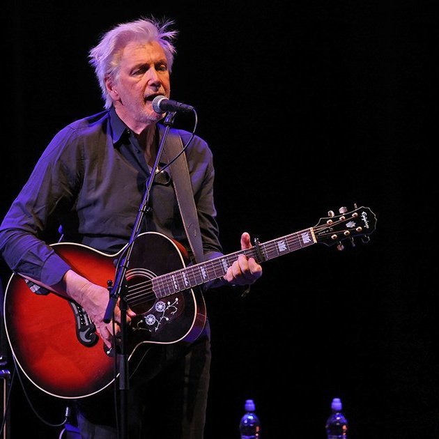 Tony Shanahan hefur lengi starfað með Patti Smith. Hann leikur á gítar og bassa í kvartett listakonunnar og syngur að auki. Mynd: Skapti Hallgrímsson