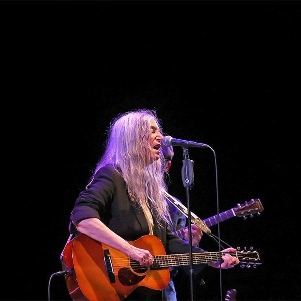 Patti Smith í Hofi. Mynd: Skapti Hallgrímsson