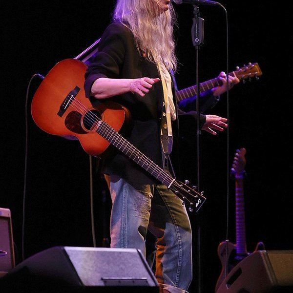 Patti Smith í Hofi. Mynd: Skapti Hallgrímsson