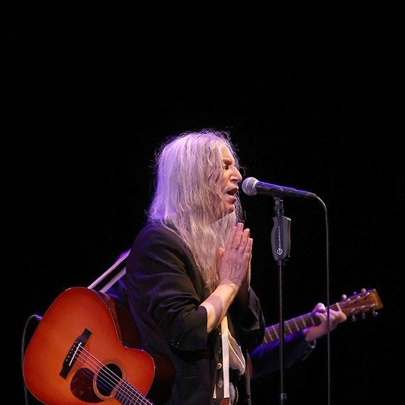 Patti Smith í Hofi. Mynd: Skapti Hallgrímsson