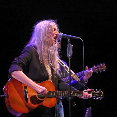 Patti Smith í Hofi. Mynd: Skapti Hallgrímsson