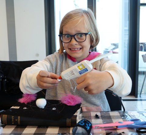 Potterdagurinn mikli 2023 á Amtsbókasafninu  – © Skapti Hallgrímsson