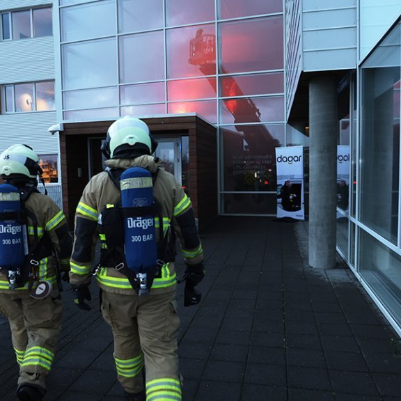 Rýmingar- og björgunaræfing Slökkviliðs Akureyrar