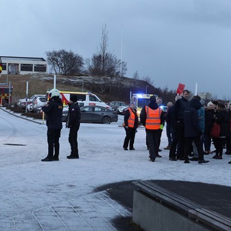 Rýmingar- og björgunaræfing Slökkviliðs Akureyrar