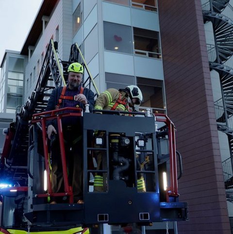 Rýmingar- og björgunaræfing Slökkviliðs Akureyrar