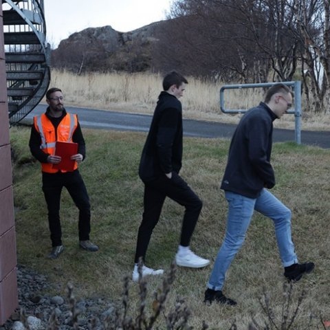 Rýmingar- og björgunaræfing Slökkviliðs Akureyrar