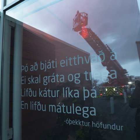 Rýmingar- og björgunaræfing Slökkviliðs Akureyrar