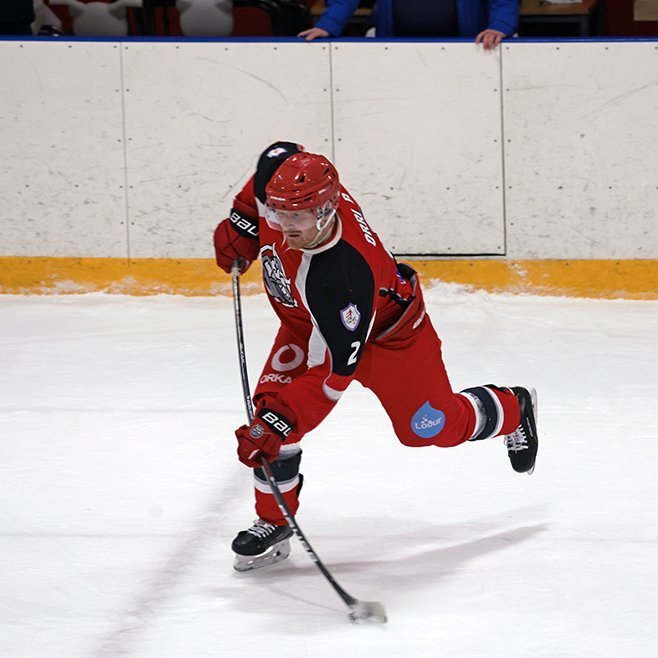 SA Víkingar Íslandsmeistarar í íshokkí 2025. Þetta er 24. Íslandsmeistaratitill Skautafélags Akureyrar í karlaflokki. Mynd: Skapti Hallgrímsson