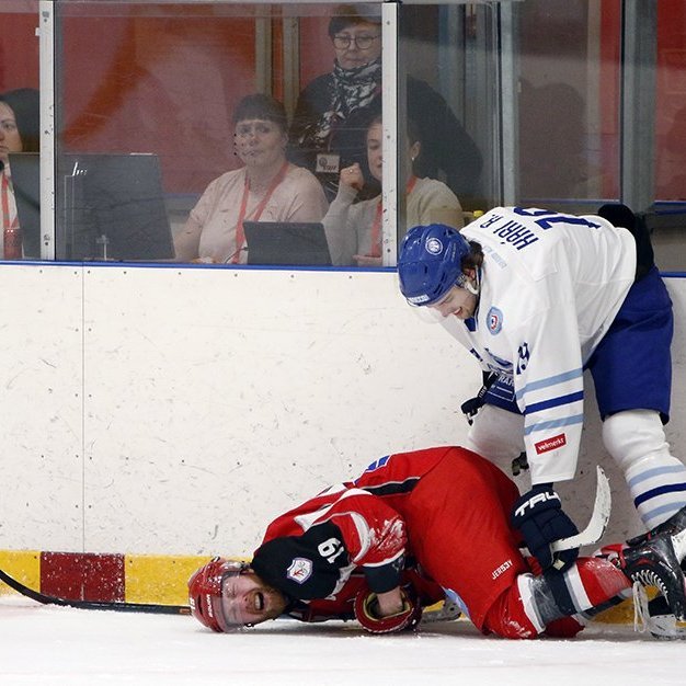 SA Víkingar Íslandsmeistarar í íshokkí 2025. Þetta er 24. Íslandsmeistaratitill Skautafélags Akureyrar í karlaflokki. Mynd: Rakel Hinriksdóttir