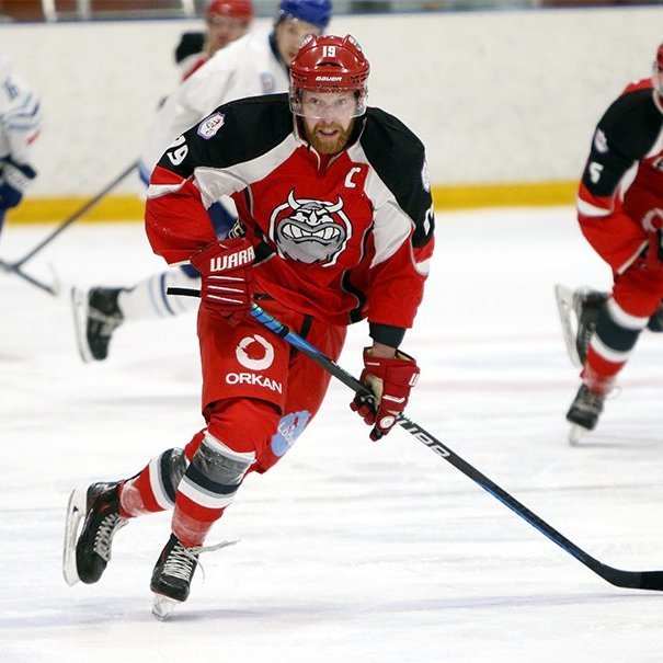 SA Víkingar Íslandsmeistarar í íshokkí 2025. Þetta er 24. Íslandsmeistaratitill Skautafélags Akureyrar í karlaflokki. Mynd: Rakel Hinriksdóttir