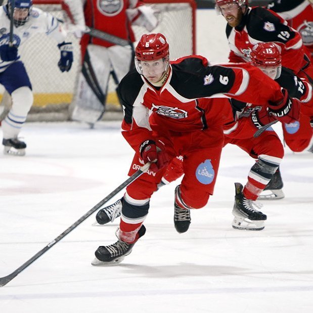 SA Víkingar Íslandsmeistarar í íshokkí 2025. Þetta er 24. Íslandsmeistaratitill Skautafélags Akureyrar í karlaflokki. Mynd: Rakel Hinriksdóttir