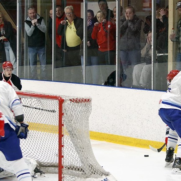 SA Víkingar Íslandsmeistarar í íshokkí 2025. Þetta er 24. Íslandsmeistaratitill Skautafélags Akureyrar í karlaflokki. Mynd: Rakel Hinriksdóttir