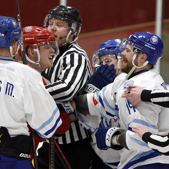 SA Víkingar Íslandsmeistarar í íshokkí 2025. Þetta er 24. Íslandsmeistaratitill Skautafélags Akureyrar í karlaflokki. Mynd: Rakel Hinriksdóttir