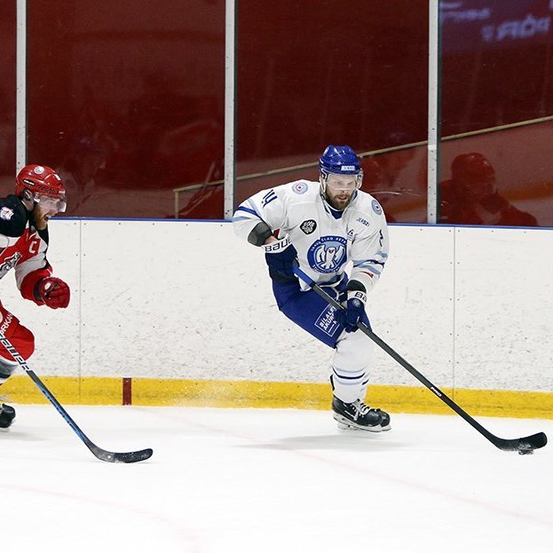 SA Víkingar Íslandsmeistarar í íshokkí 2025. Þetta er 24. Íslandsmeistaratitill Skautafélags Akureyrar í karlaflokki. Mynd: Rakel Hinriksdóttir