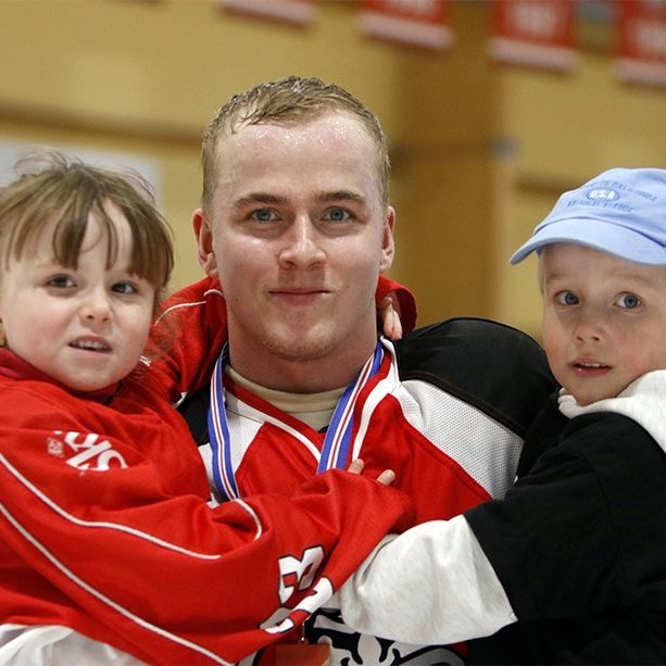 SA Víkingar Íslandsmeistarar í íshokkí 2025. Þetta er 24. Íslandsmeistaratitill Skautafélags Akureyrar í karlaflokki. Mynd: Rakel Hinriksdóttir