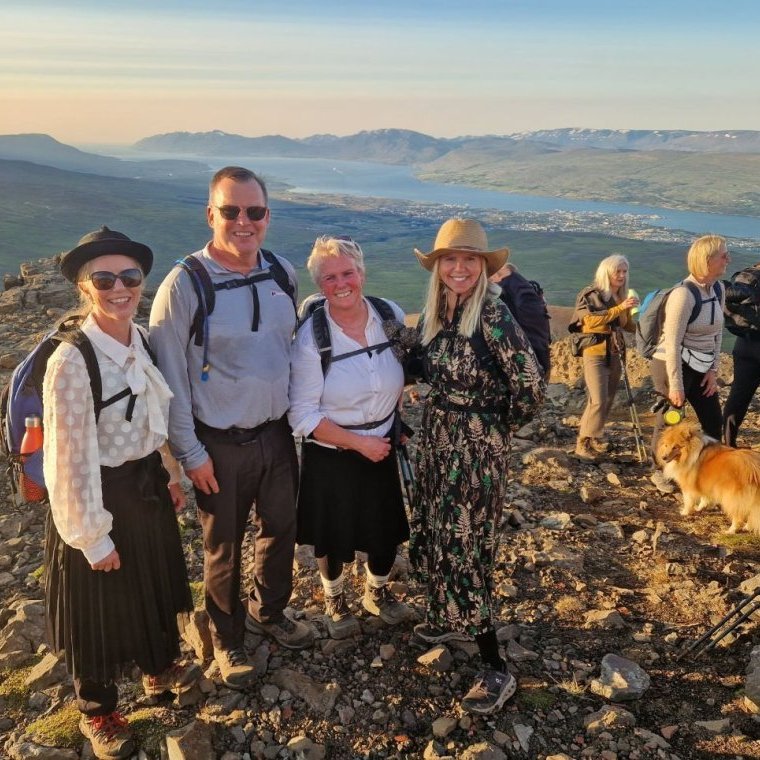 Sparifataganga Ferðafélags Akureyrar á Súlur.