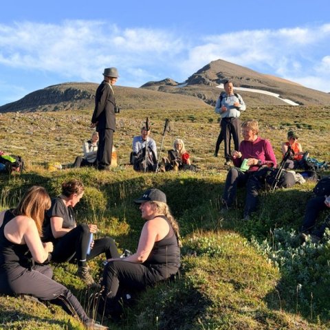 Sparifataganga Ferðafélags Akureyrar á Súlur.