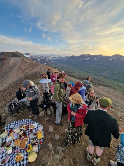 Sparifataganga Ferðafélags Akureyrar á Súlur.