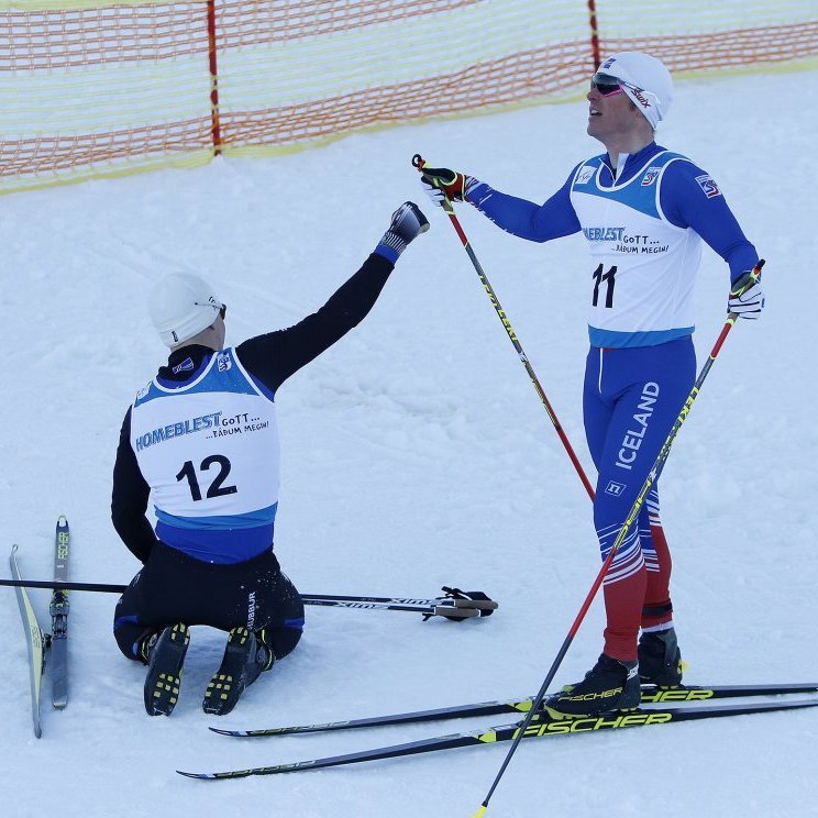 Dagur Benediktsson (12) og Snorri Einarsson (11).