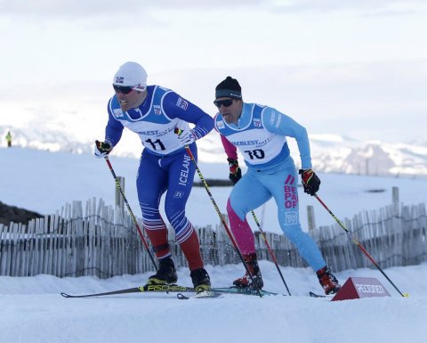 Snorri Einarsson (11), Phillip Bellingham (10) og Dagur Benediktsson (12).