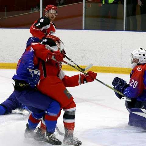 1:0 - Orri Blöndal sendir fyrir markið og Hafþór Andri Sigrúnarson skorar. Ljósmynd: Skapti Hallgrímsson