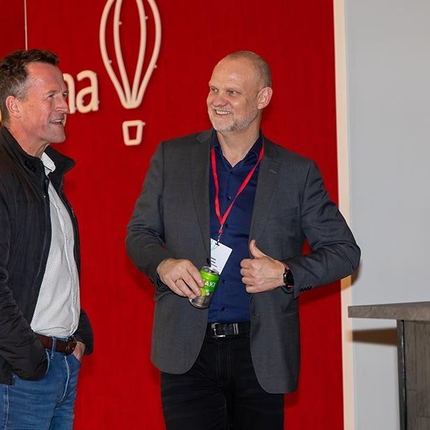 Bjarni Áskelsson og Hafsteinn Lúðvíksson. Ljósmynd: Axel Darri Þórhallsson