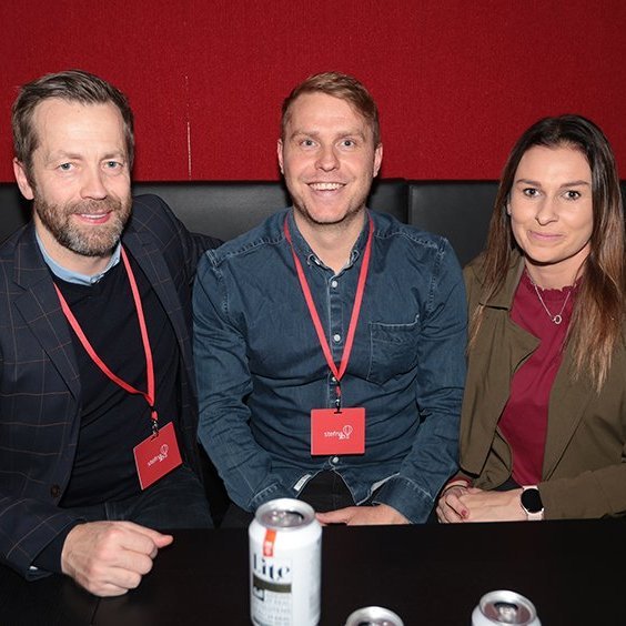 Snorri Kristjánsson, Ármann Pétur Ævarsson og Rakel Ól Sigmundsdóttir. Ljósmynd: Skapti Hallgrímsson