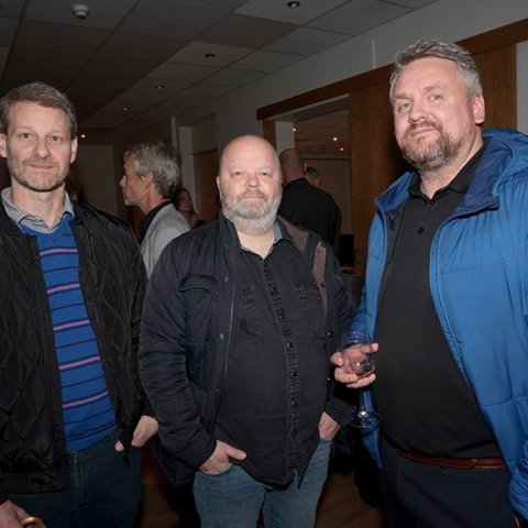 Tryggvi Jóhannsson, Ásgrímur Örn Hallgrímsson og Arnór Sigmarsson. Ljósmynd: Skapti Hallgrímsson