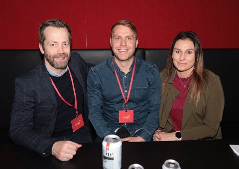 Snorri Kristjánsson, Ármann Pétur Ævarsson og Rakel Ól Sigmundsdóttir. Ljósmynd: Skapti Hallgrímsson