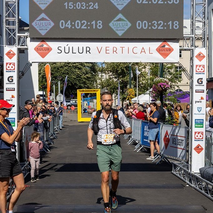 Súlur vertical fjallahlaupið, laugardaginn 2. ágúst 2025. Mynd: Axel Darri Þórhallsson