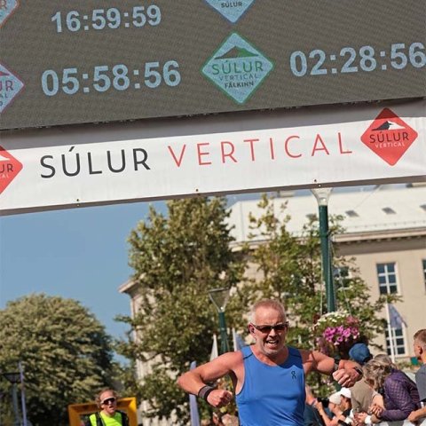 Súlur vertical fjallahlaupið, laugardaginn 2. ágúst 2025. Mynd: Skapti Hallgrímsson